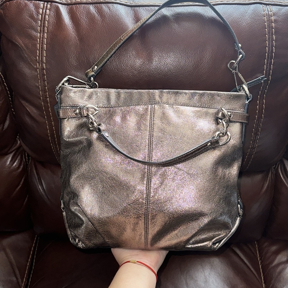 🔥🔥🔥Vintage Coach Brooke Leather Shoulder Bag Satchel